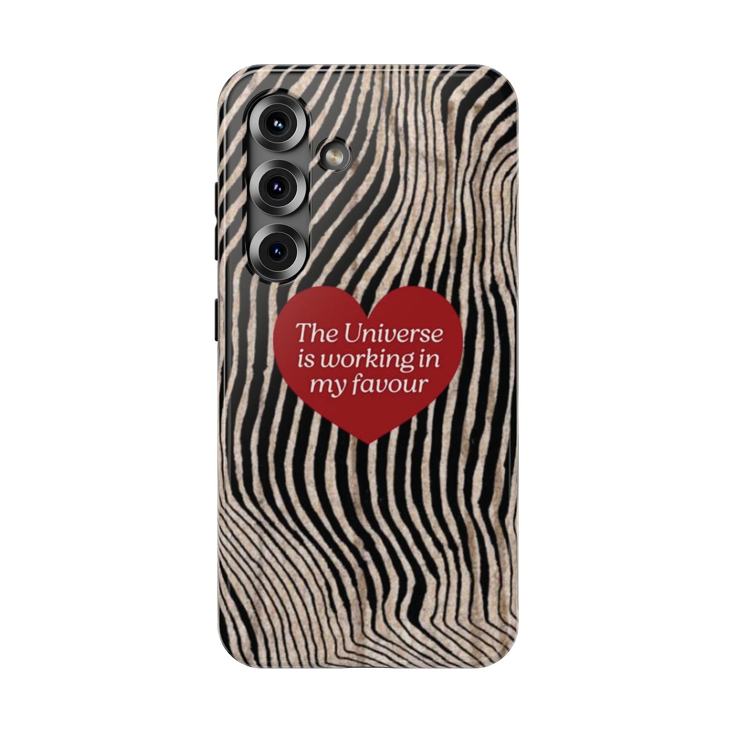 Universe Is in My Favour Phone Case — Lucky Girl Series