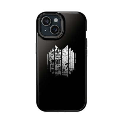 BTS Black Y2K Phone Case