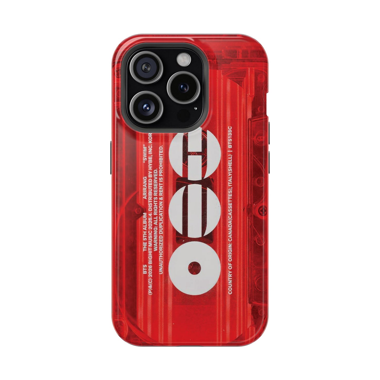 BTS Red Arirang Phone Case