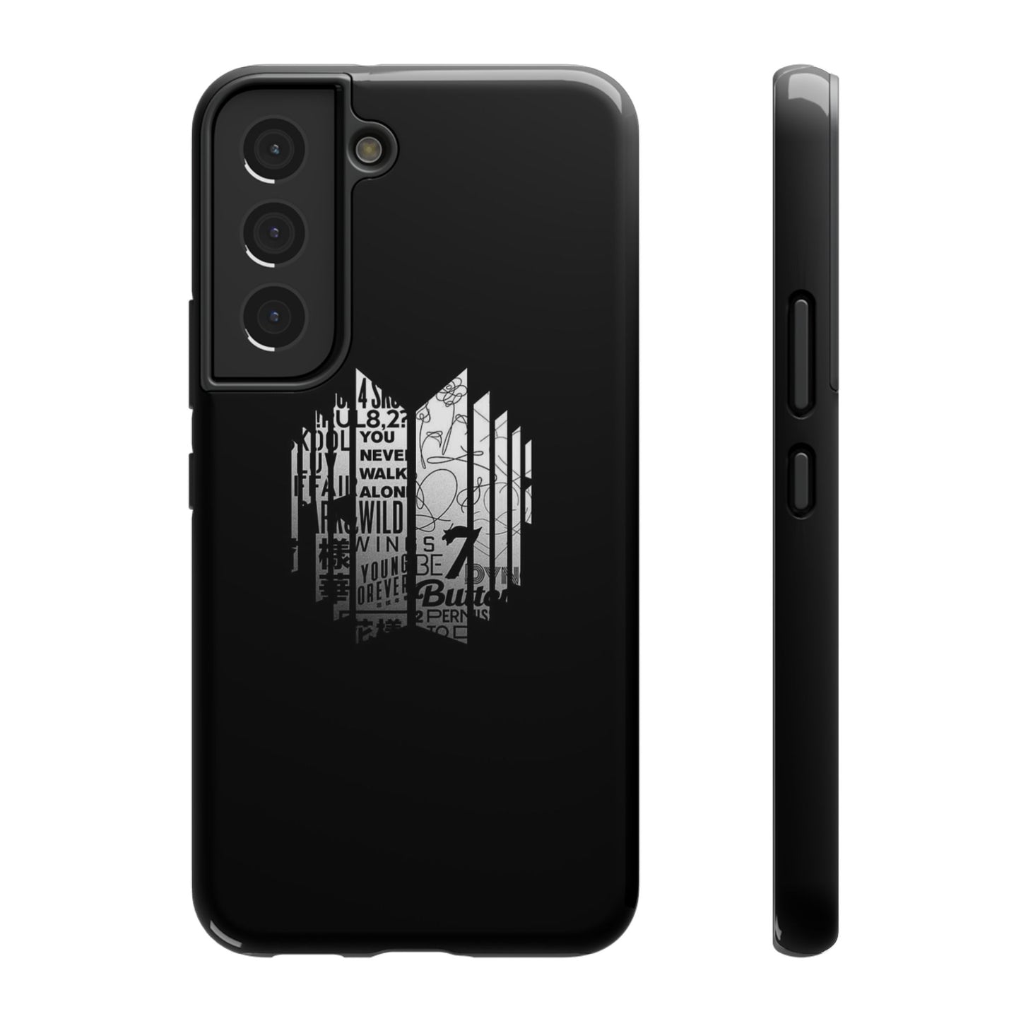 BTS Black Y2K Phone Case