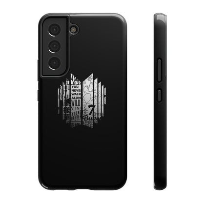 BTS Black Y2K Phone Case
