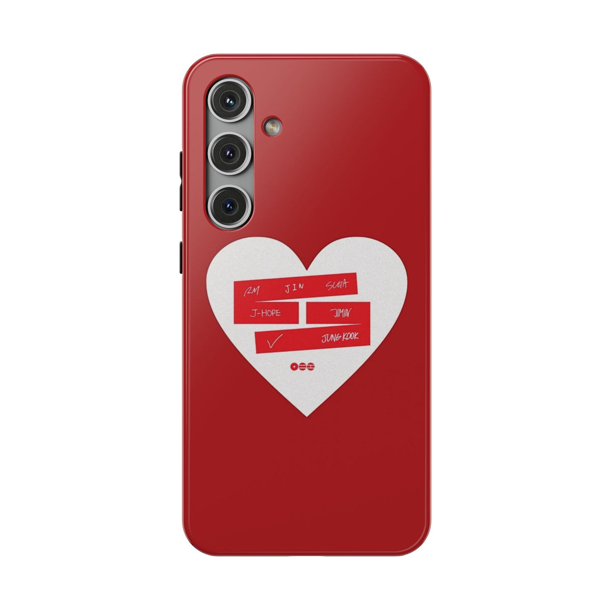 BTS Heart Signature Phone Case