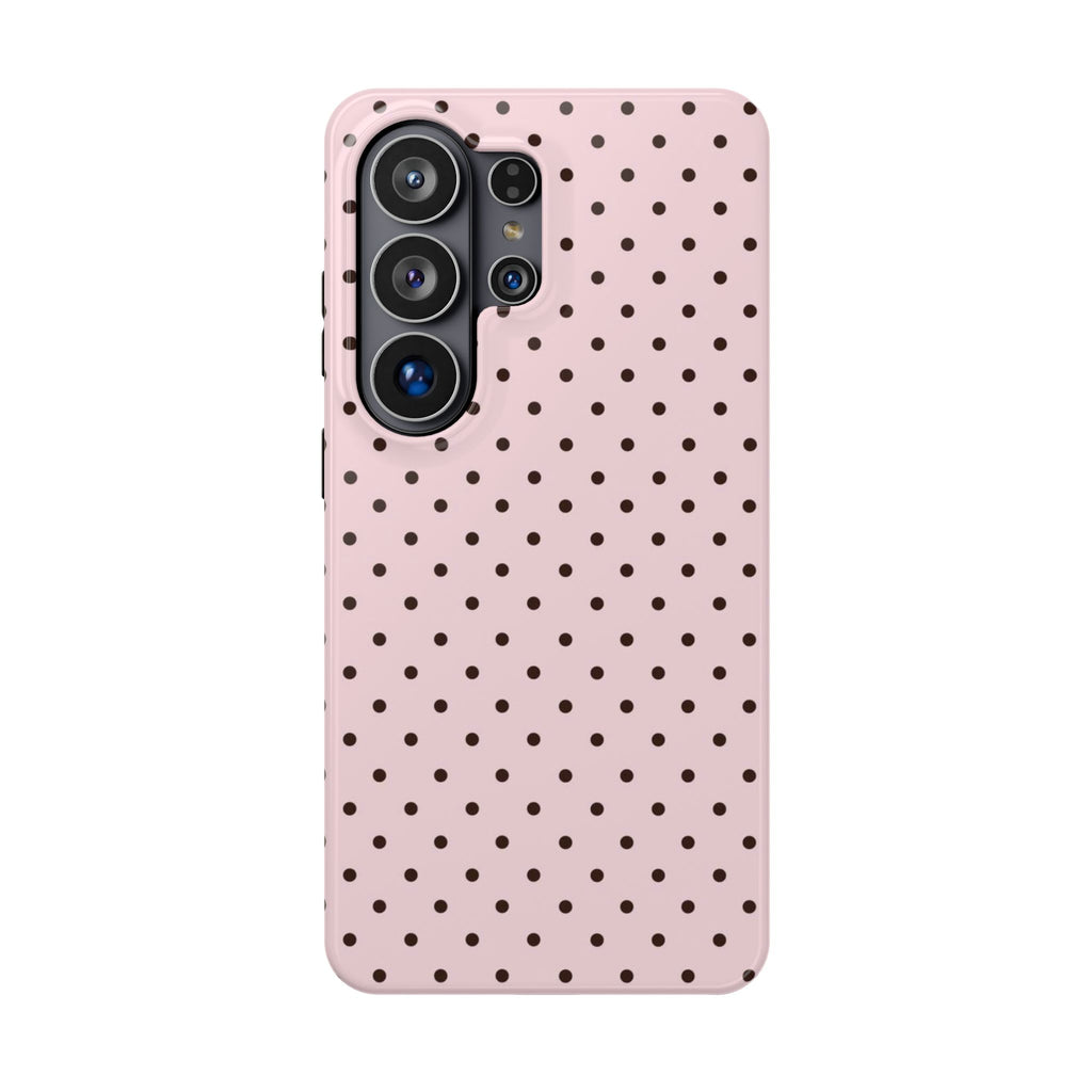 PINK POLKA Phone Case —  POLKA Series