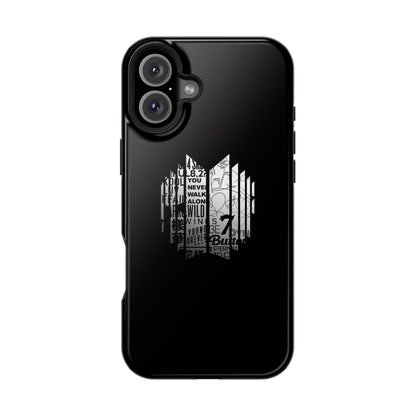 BTS Black Y2K Phone Case
