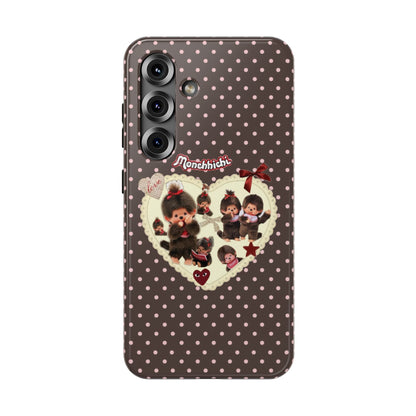 Polka Dot Teddy Monchichi Phone Case
