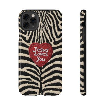 Jesus Loves You Phone Case — Lucky Girl Series
