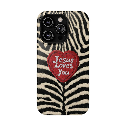 Jesus Loves You Phone Case — Lucky Girl Series