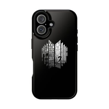 BTS Black Y2K Phone Case