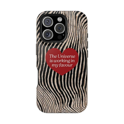 Universe Is in My Favour Phone Case — Lucky Girl Series