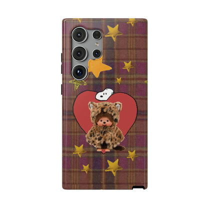 Teddy Polka Dot Monchhichi Phone Case
