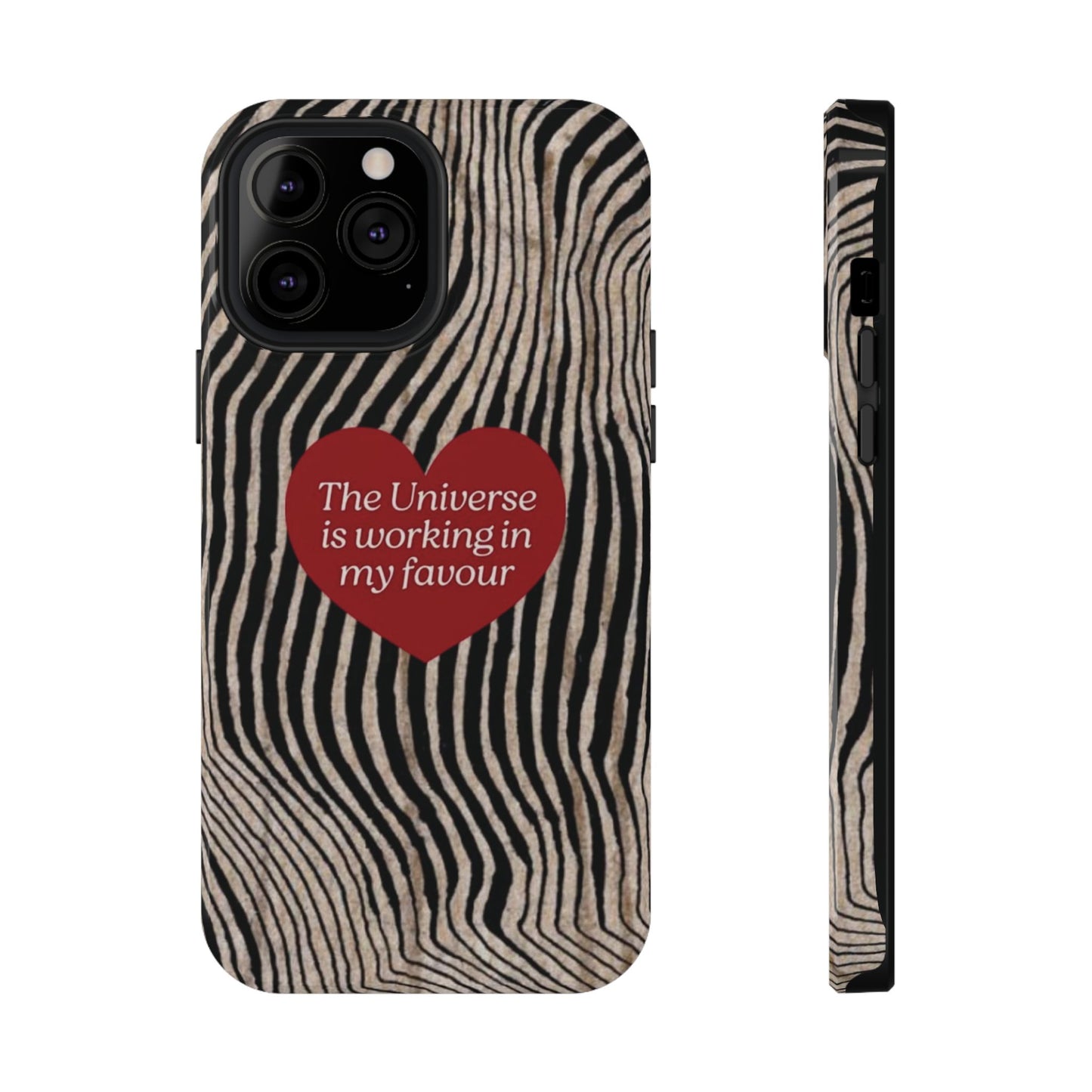 Universe Is in My Favour Phone Case — Lucky Girl Series