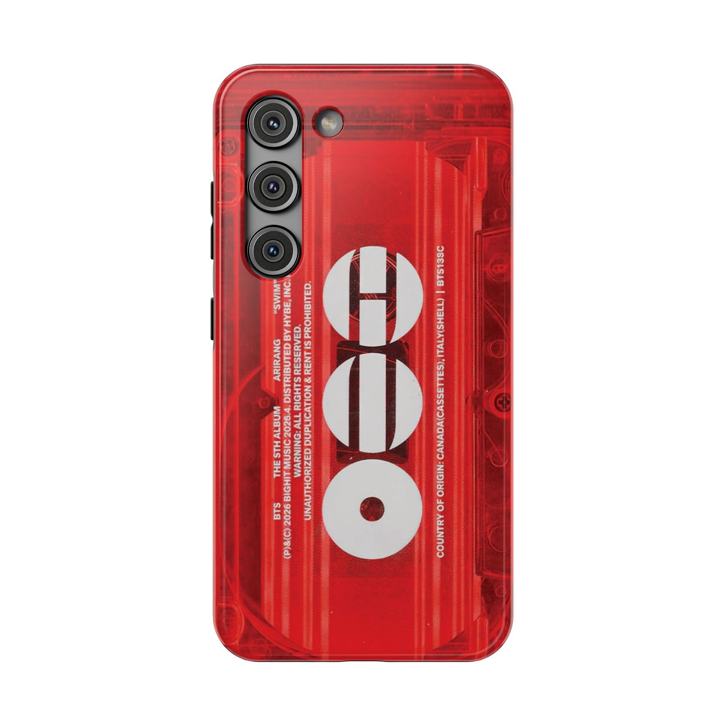 BTS Red Arirang Phone Case
