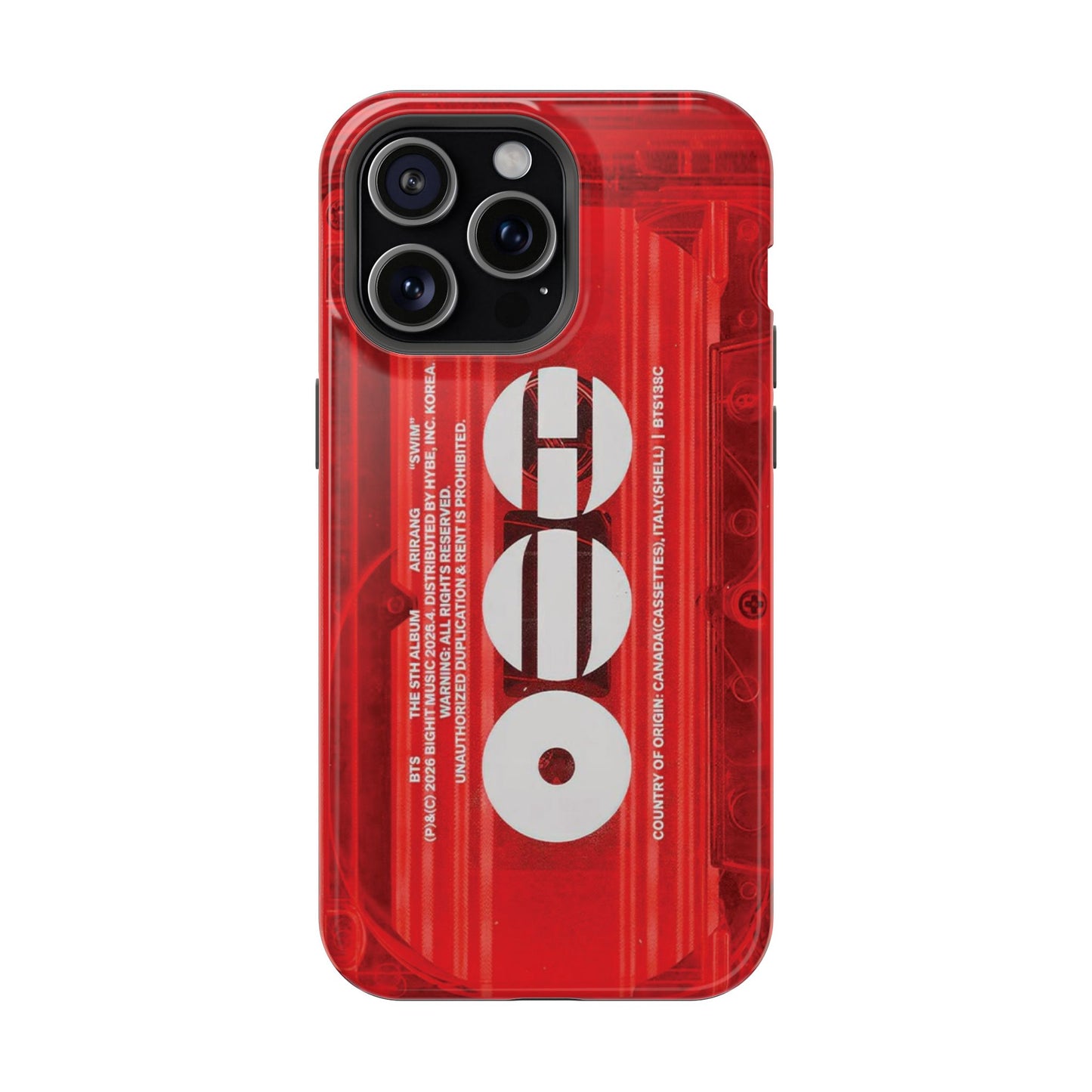 BTS Red Arirang Phone Case