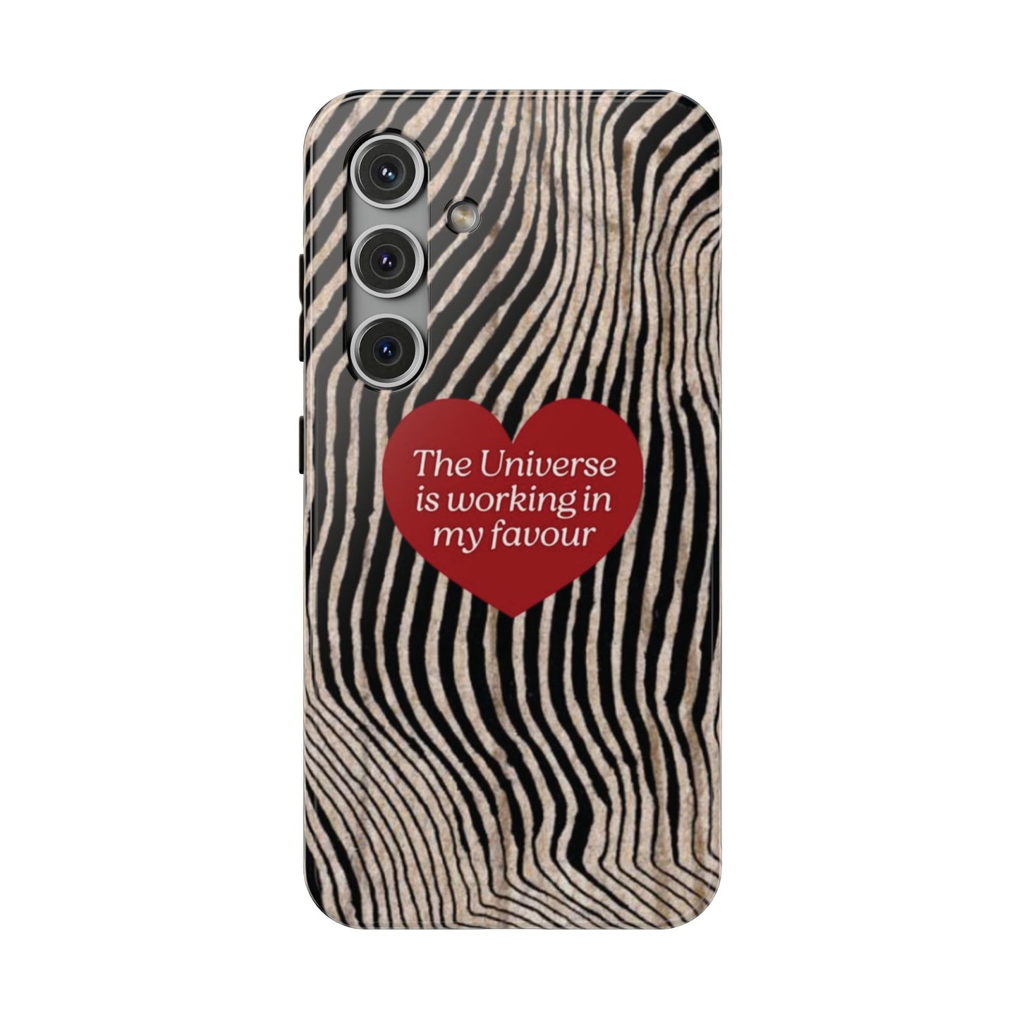 Universe Is in My Favour Phone Case — Lucky Girl Series
