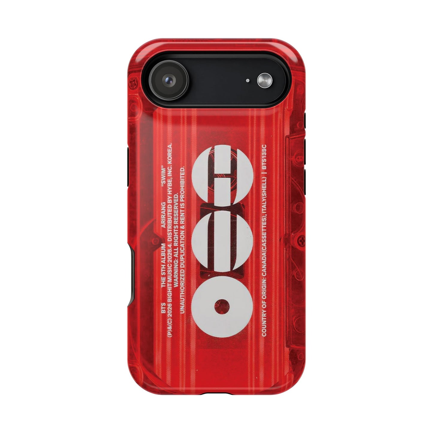 BTS Red Arirang Phone Case
