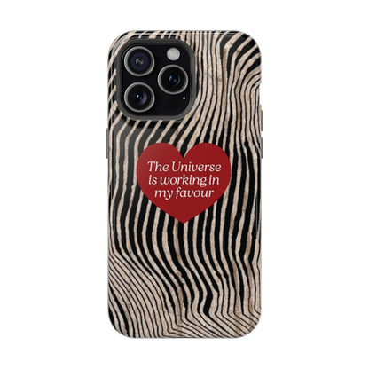 Universe Is in My Favour Phone Case — Lucky Girl Series