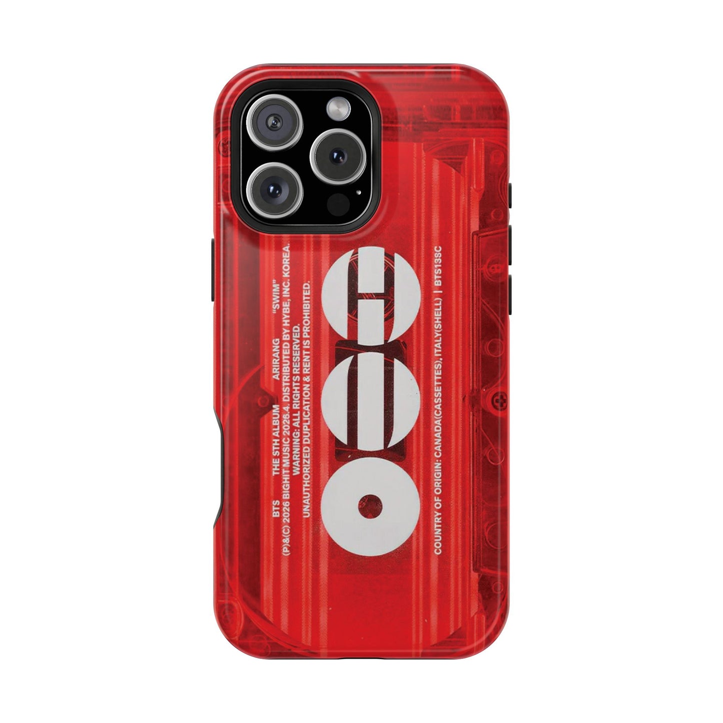 BTS Red Arirang Phone Case