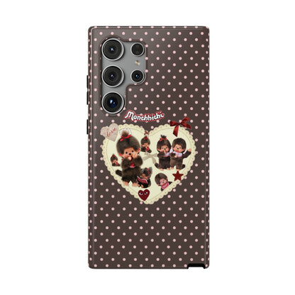 Polka Dot Teddy Monchichi Phone Case