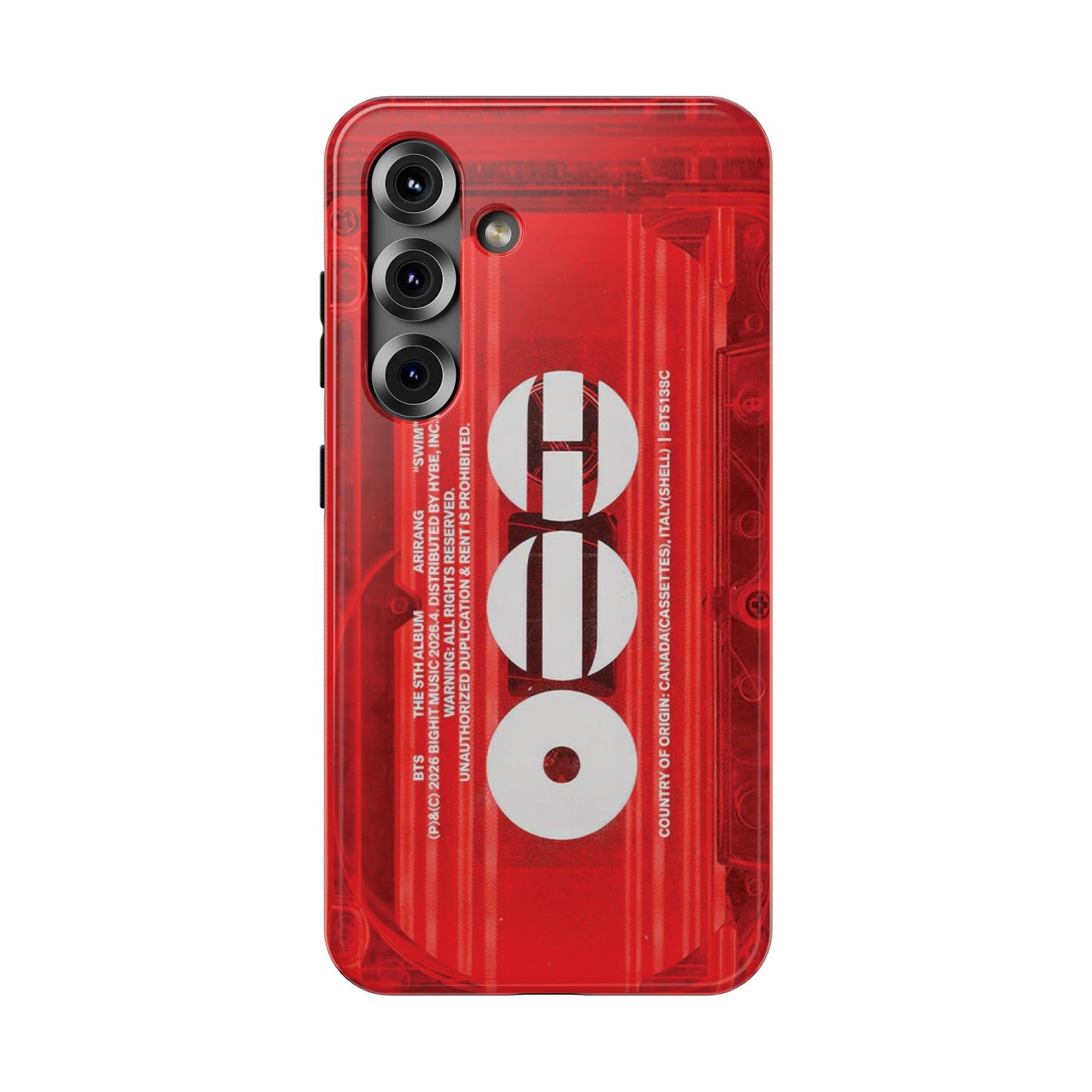 BTS Red Arirang Phone Case