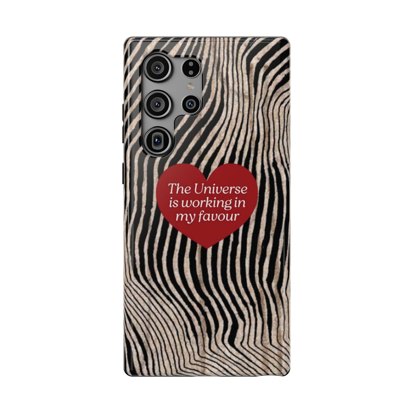 Universe Is in My Favour Phone Case — Lucky Girl Series