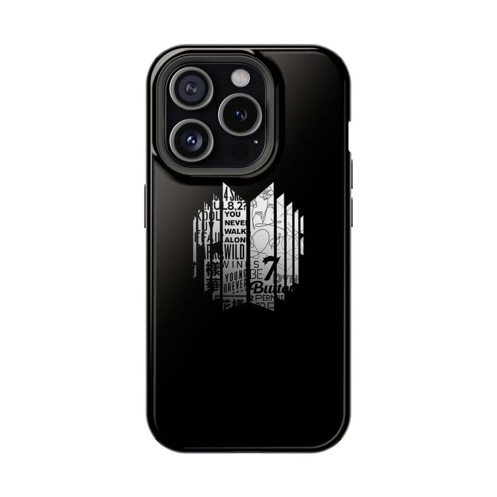 ARIRANG Black Y2K Phone Case