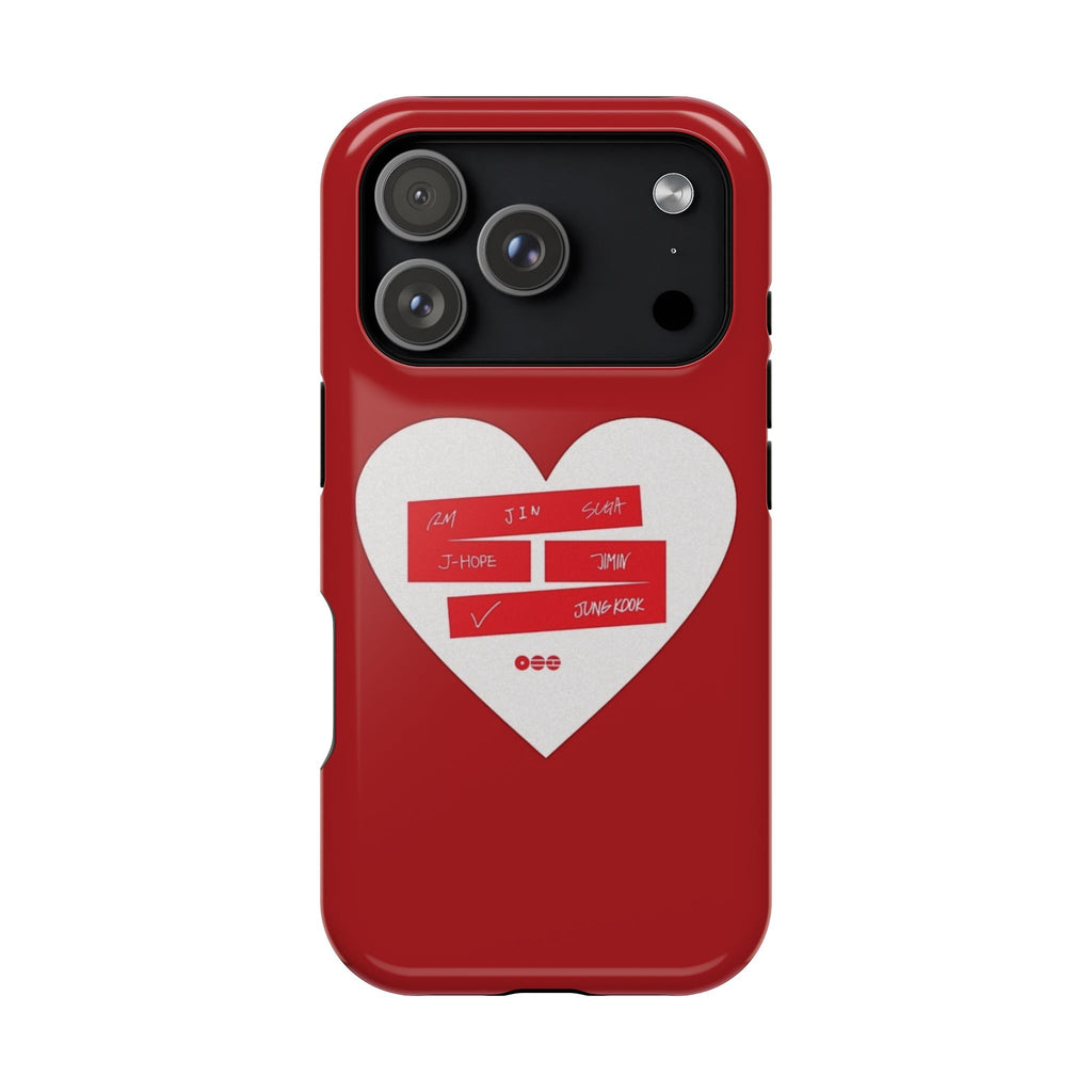 BTS Heart Signature Phone Case