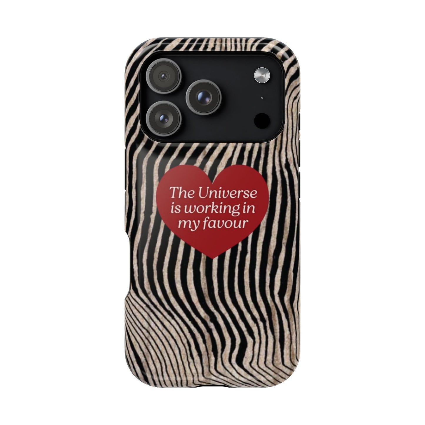 Universe Is in My Favour Phone Case — Lucky Girl Series