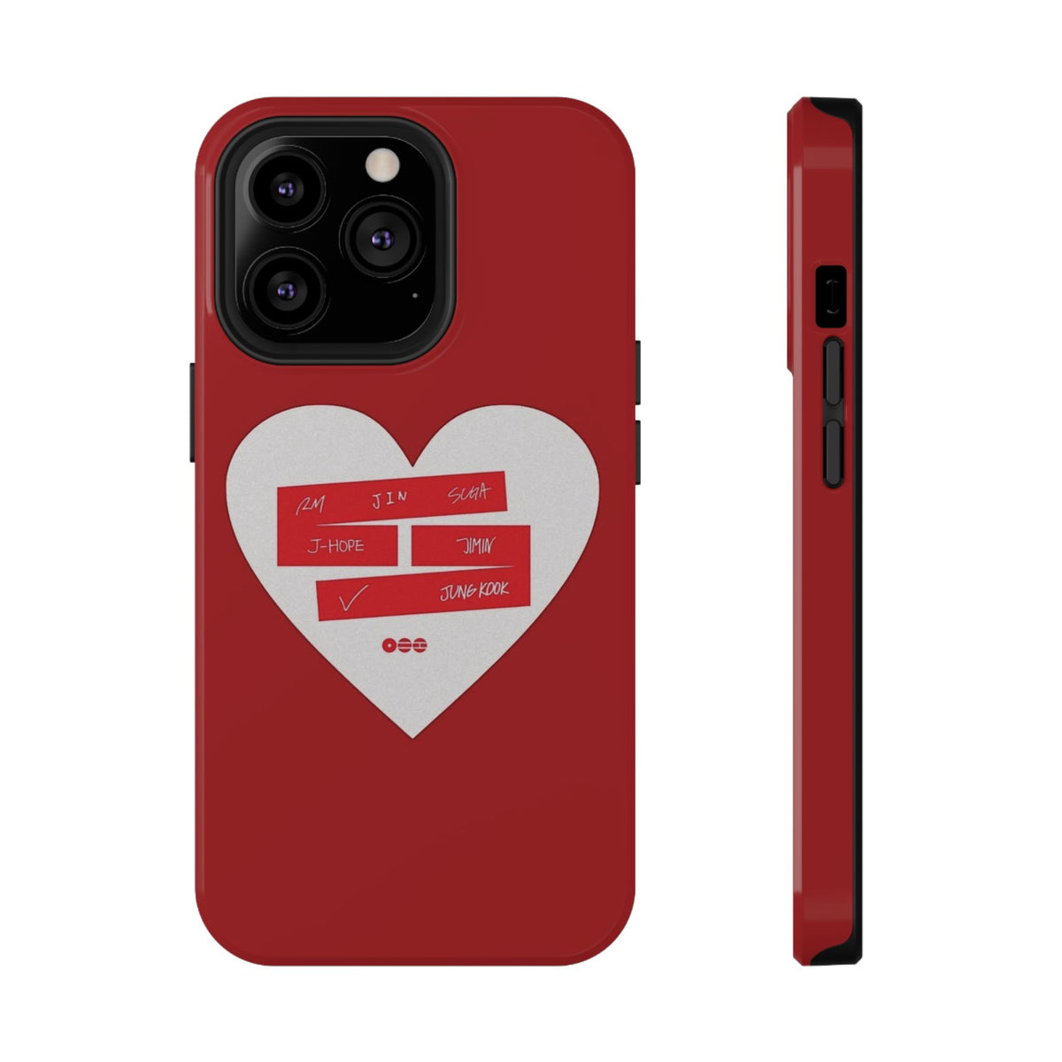 BTS Heart Signature Phone Case