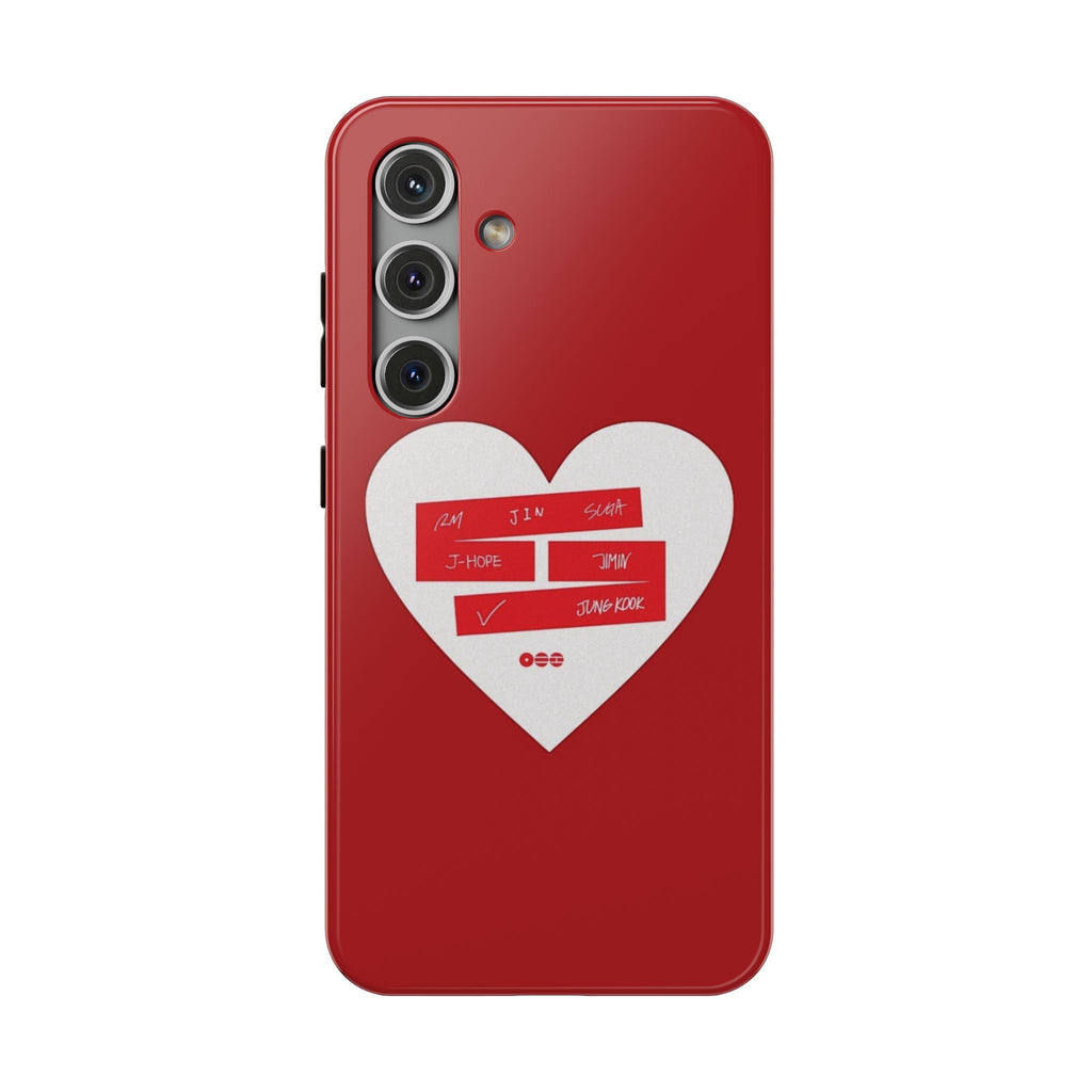 BTS Heart Signature Phone Case