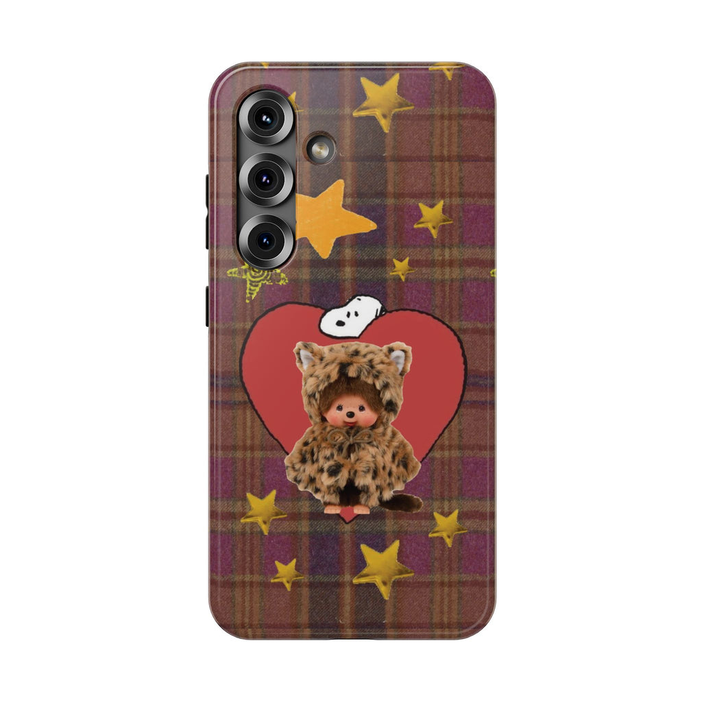 Teddy Polka Dot Monchhichi Phone Case