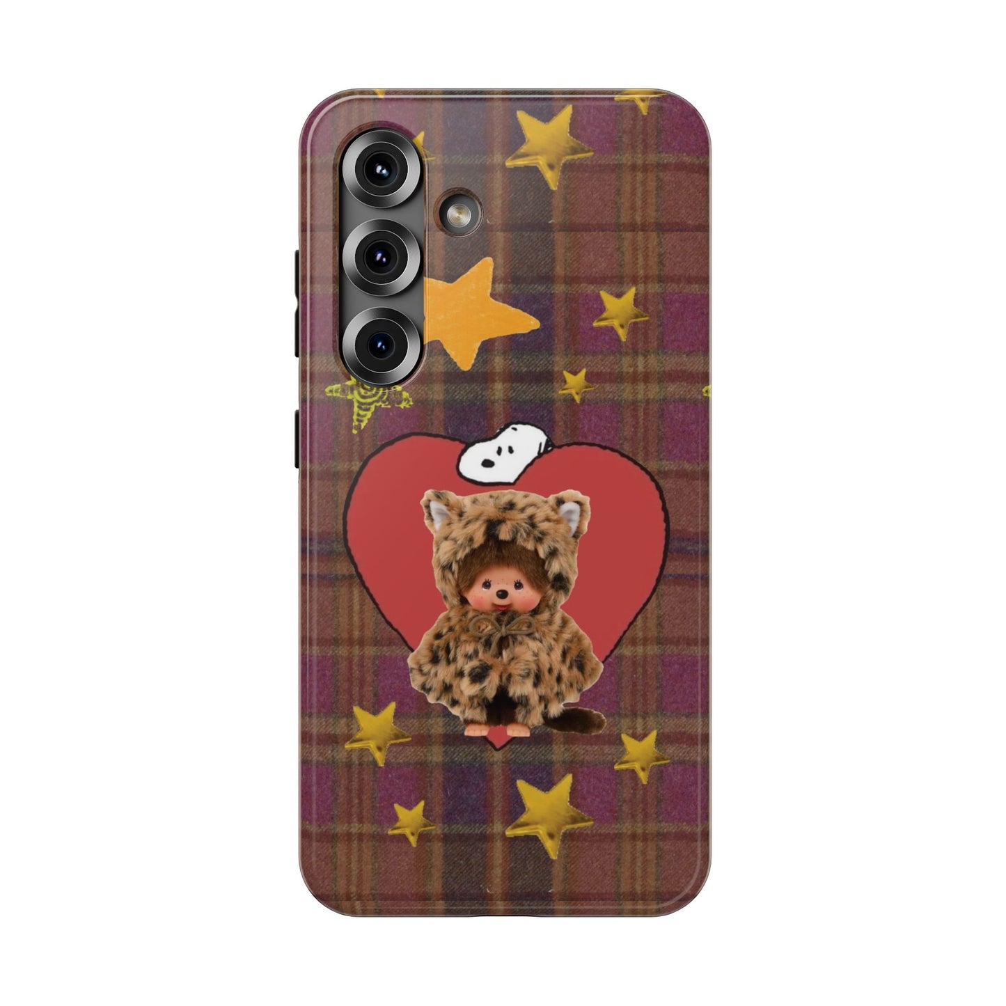 Teddy Polka Dot Monchhichi Phone Case