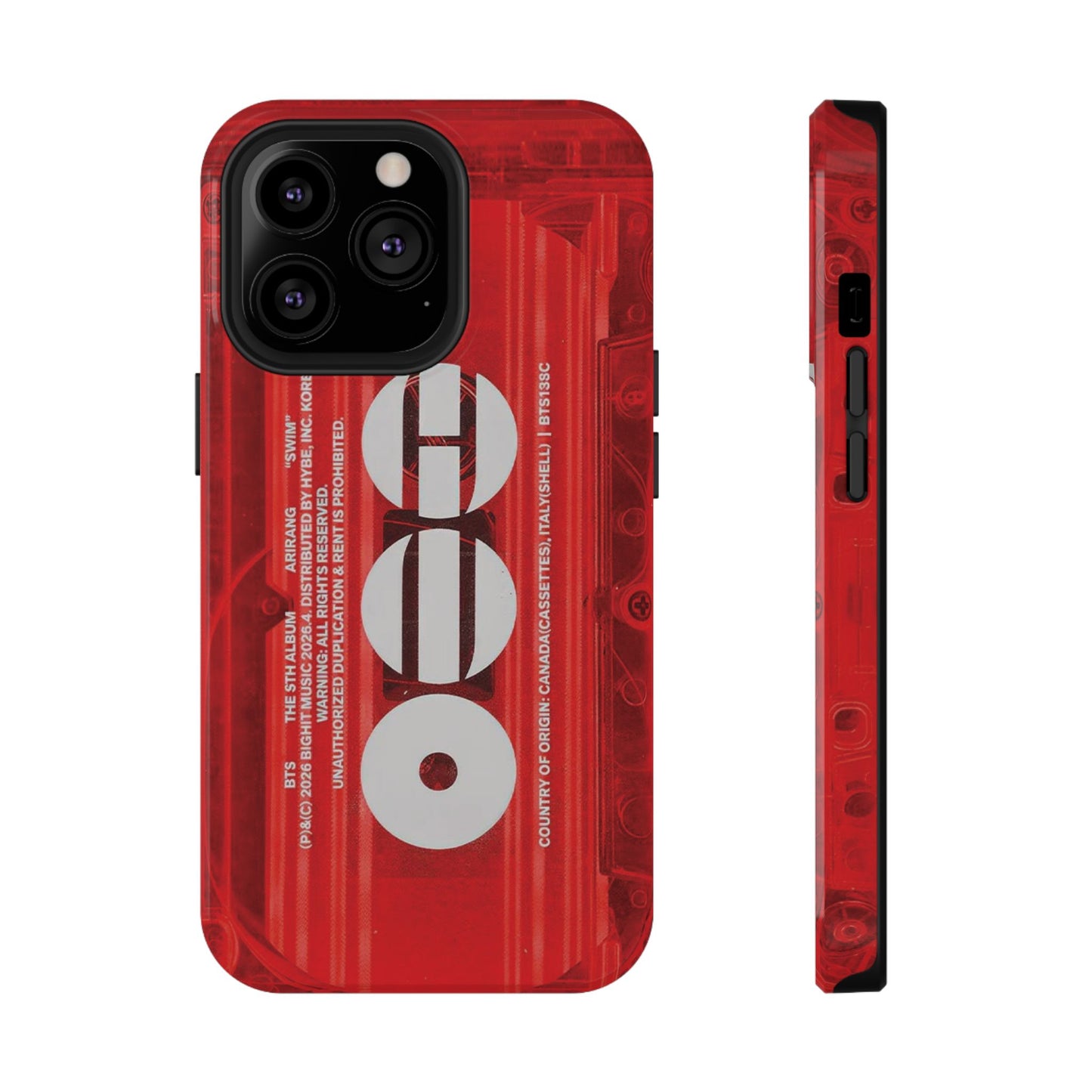 BTS Red Arirang Phone Case
