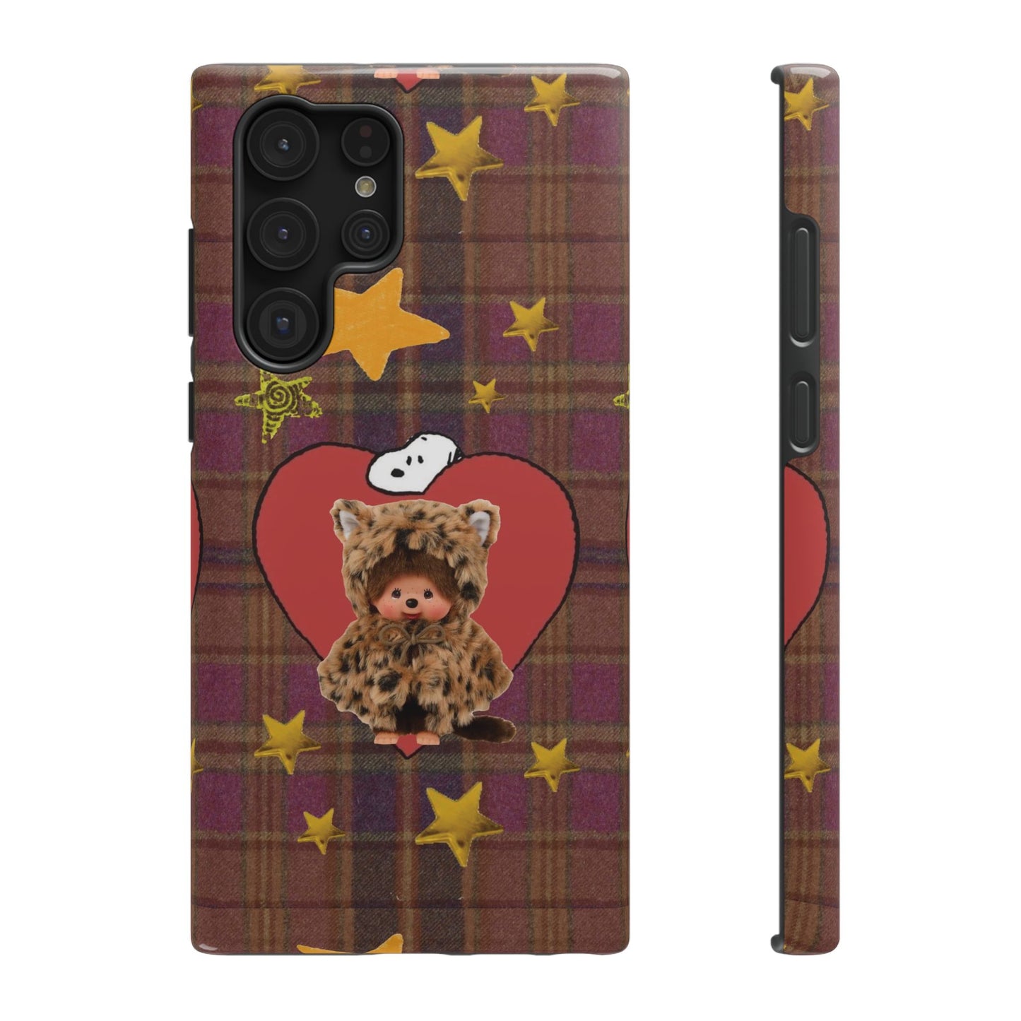 Teddy Polka Dot Monchhichi Phone Case