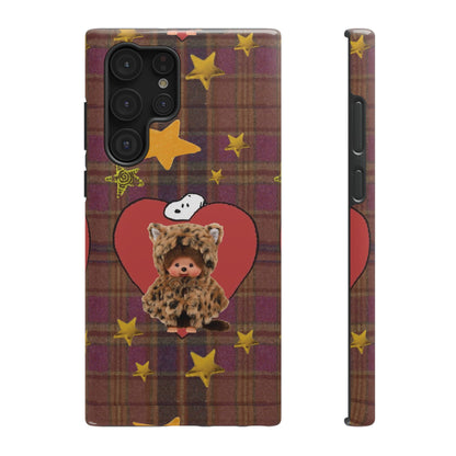 Teddy Polka Dot Monchhichi Phone Case