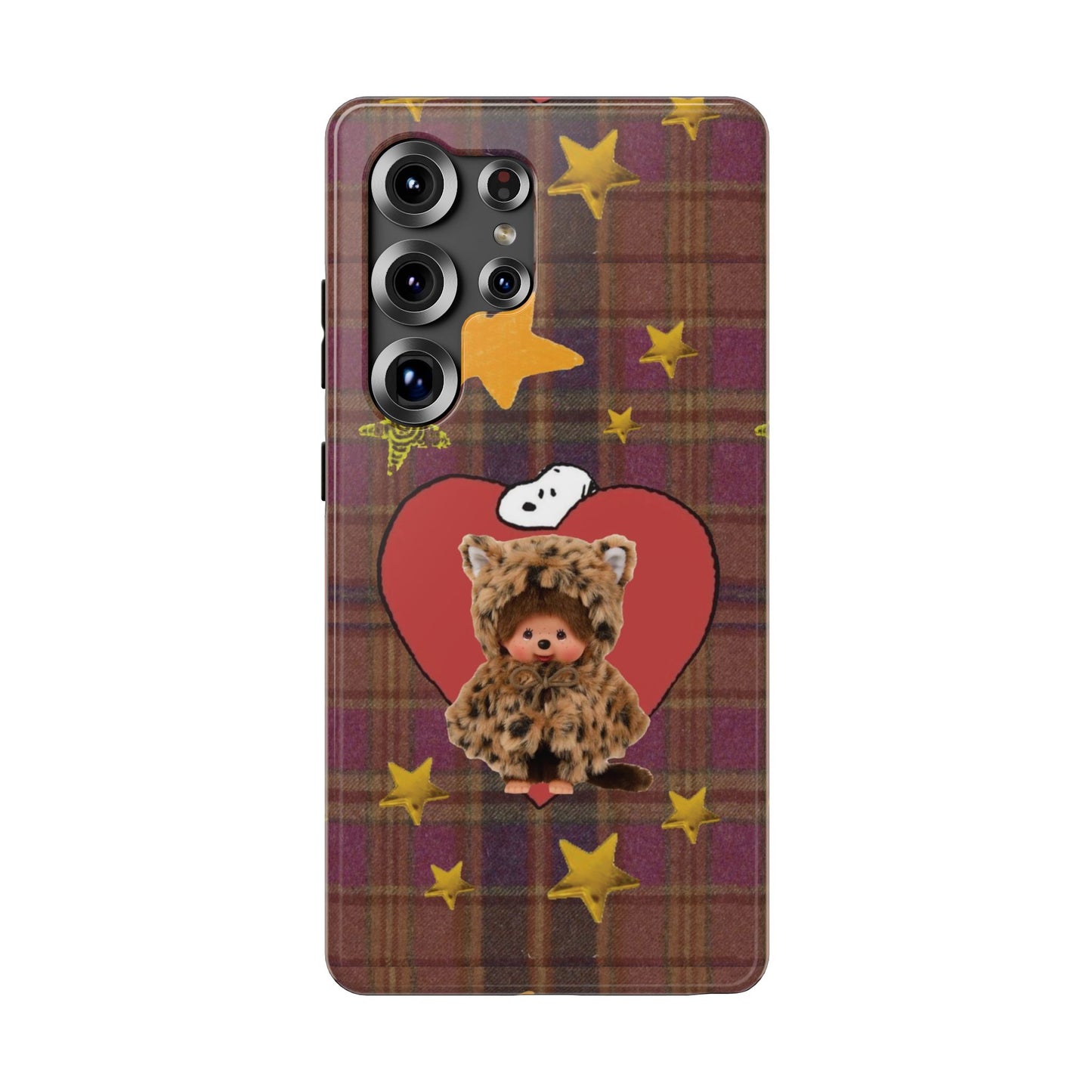 Teddy Polka Dot Monchhichi Phone Case