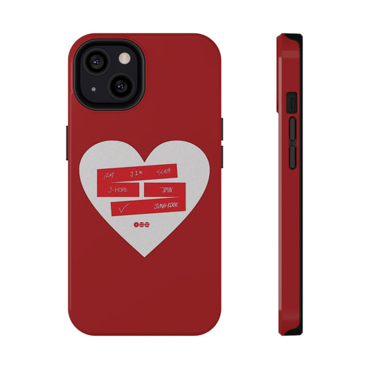 BTS Heart Signature Phone Case