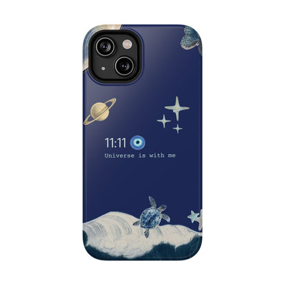 11:11 Universe With Me Phone Case —  Lucky Girl Series
