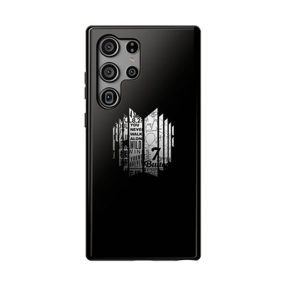 BTS Black Y2K Phone Case