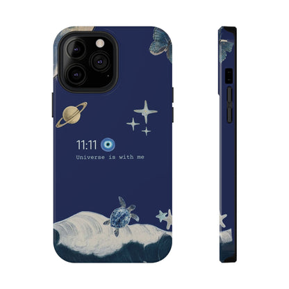 11:11 Universe With Me Phone Case —  Lucky Girl Series