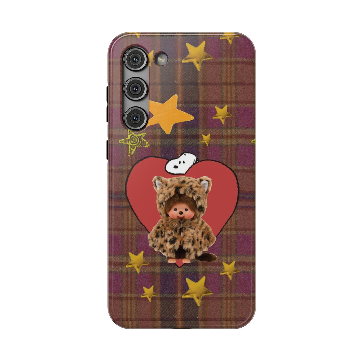 Teddy Polka Dot Monchhichi Phone Case
