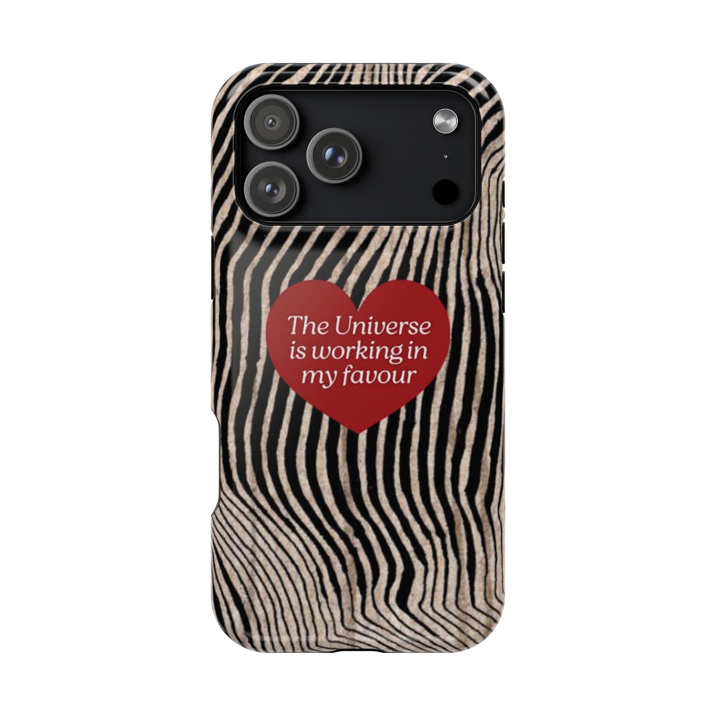Universe Is in My Favour Phone Case — Lucky Girl Series
