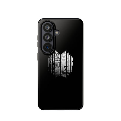 BTS Black Y2K Phone Case