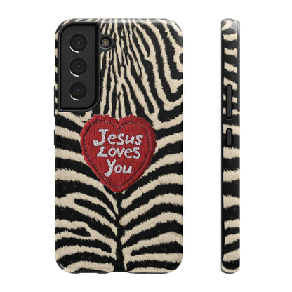 Jesus Loves You Phone Case — Lucky Girl Series