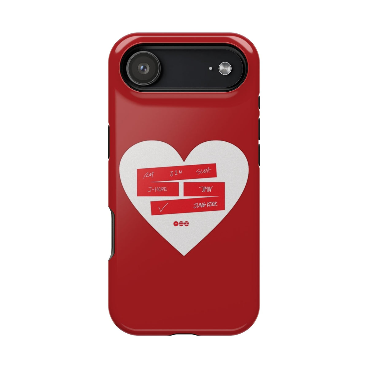 BTS Heart Signature Phone Case