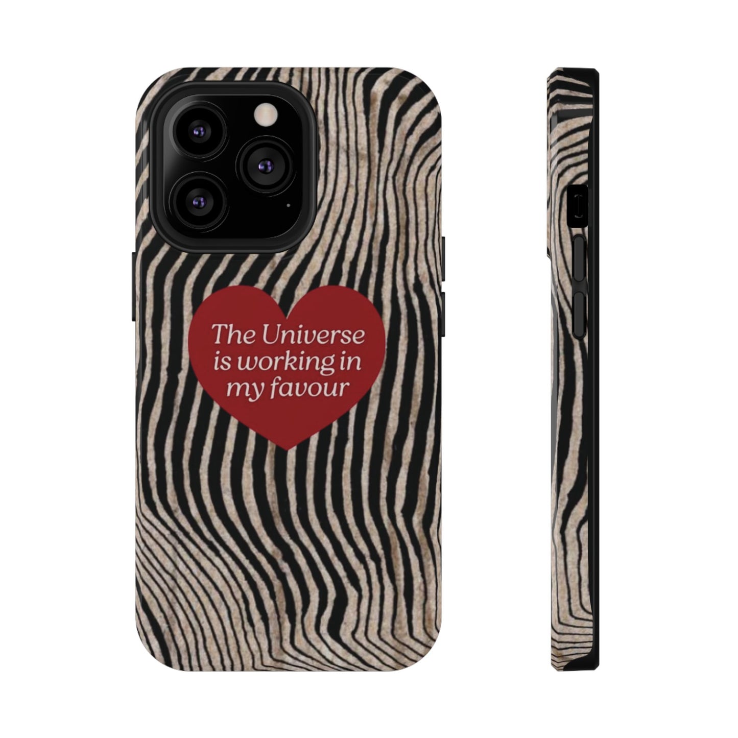 Universe Is in My Favour Phone Case — Lucky Girl Series