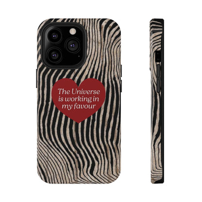 Universe Is in My Favour Phone Case — Lucky Girl Series