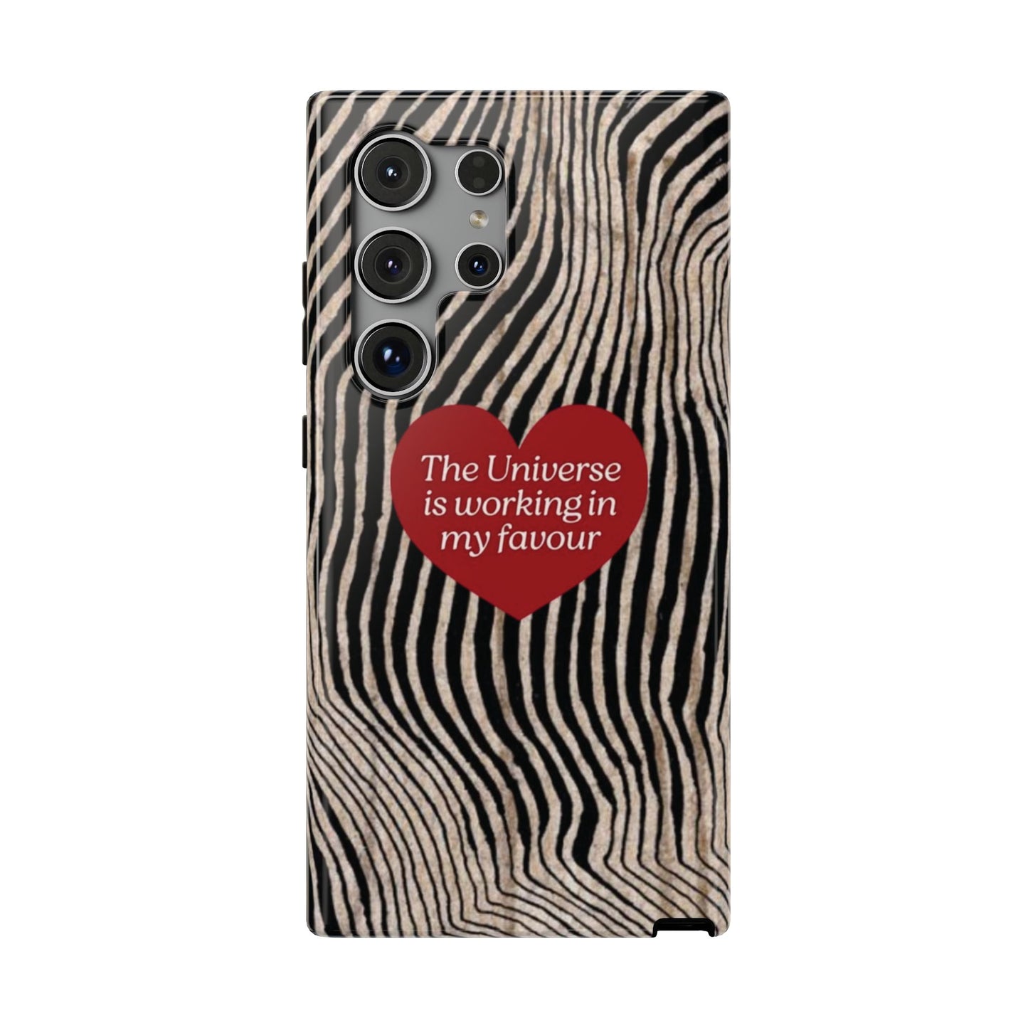 Universe Is in My Favour Phone Case — Lucky Girl Series