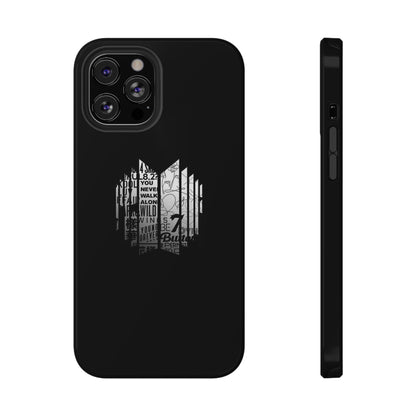 BTS Black Y2K Phone Case