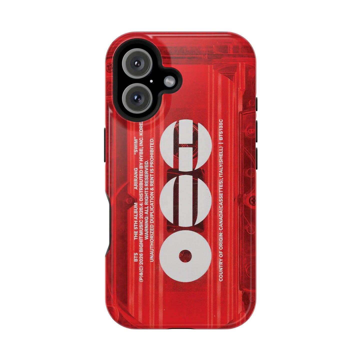 BTS Red Arirang Phone Case