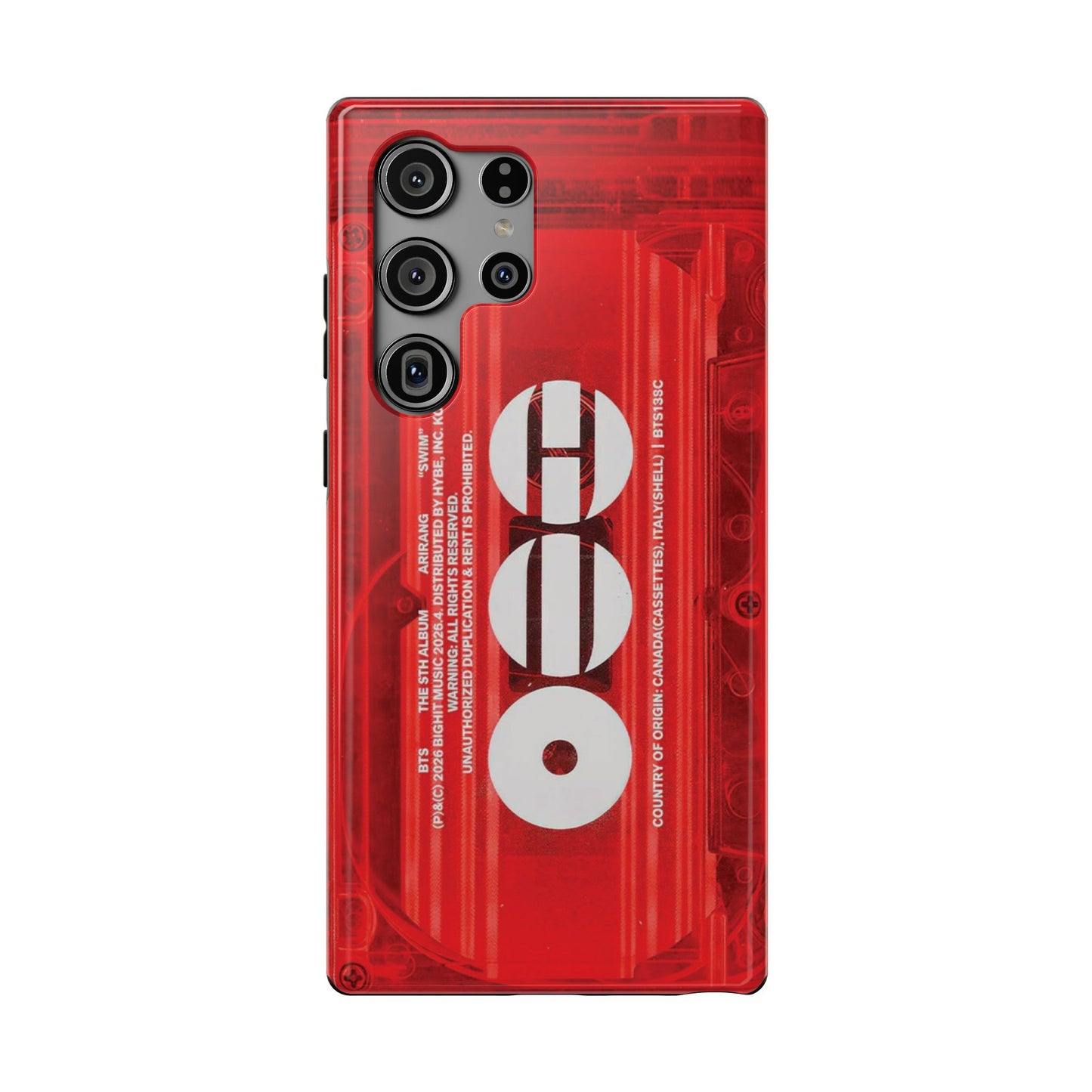 BTS Red Arirang Phone Case